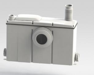 Setma Hebeanlage Watergenie C WC + 3 Einläufe 