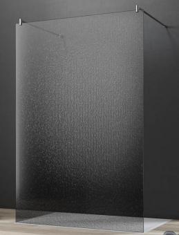 GEO Free Walk-In 12 mm Crash-Glas grau mit Versiegelung 