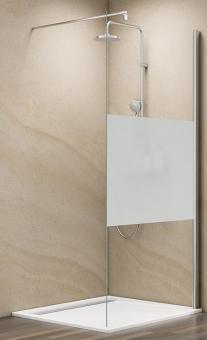 Schulte MasterClass Walk-In Dusche M6 Echtglas Dezent 