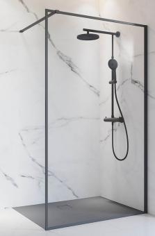 Schulte Trend 2.0 Black Style Walk-In Duschwand 