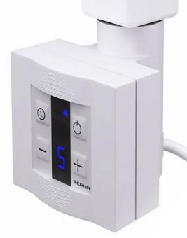 Terma KTX4 Thermostatregler 5-fach mit Heizzeitzähler für Heizkörper weiß