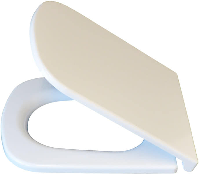Duroplast WC-Deckel Harmony weiß antibakteriell Absenkautomatik