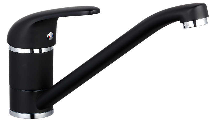 Niederdruck Einhand-Spültischarmatur mit Festauslauf 3 Farben