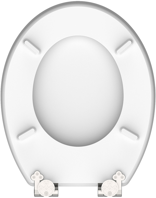 MDF Holzkern WC-Sitz Hochglanz Diamant mit Absenkautomatik